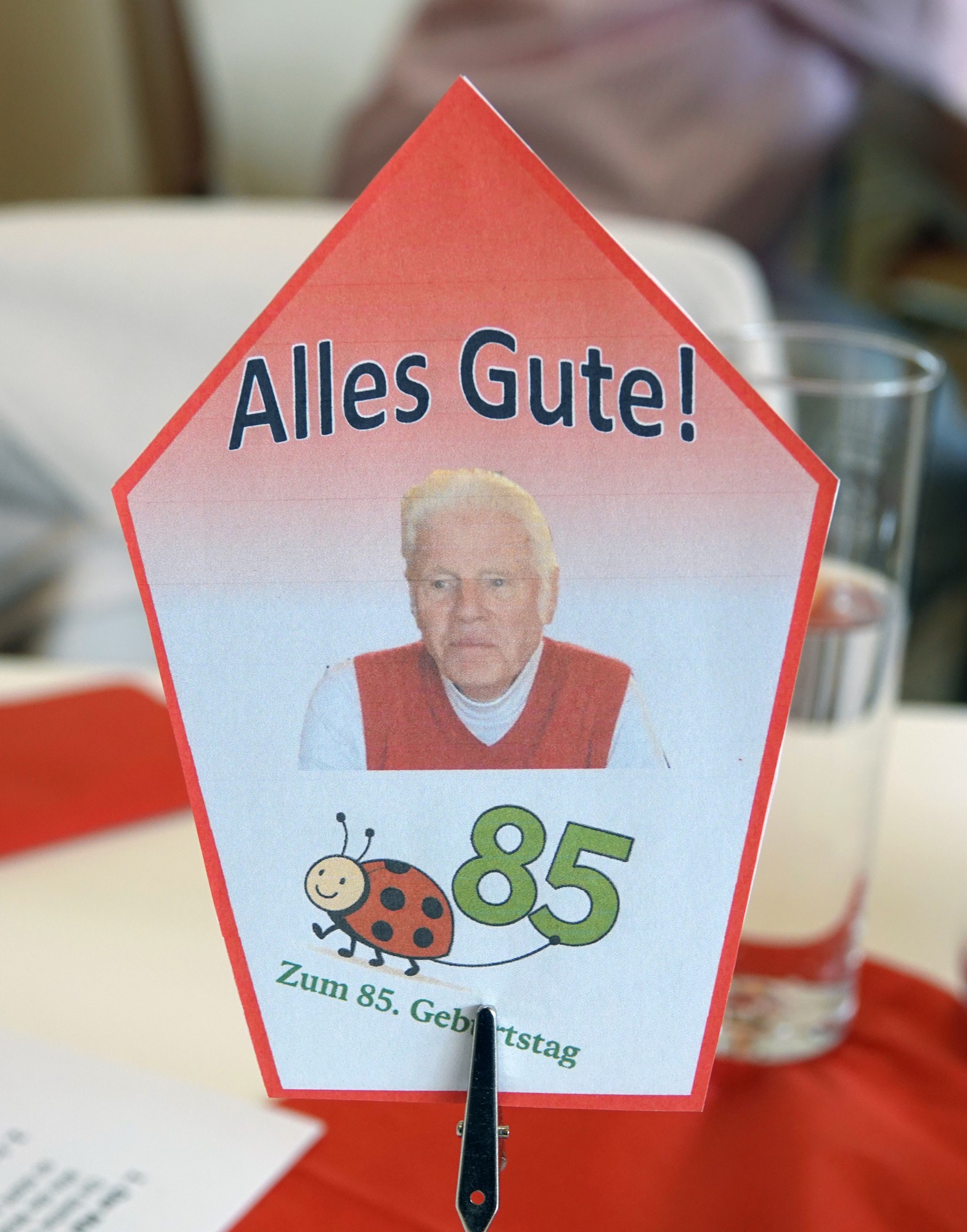 Unser Pastor feiert Geburtstag