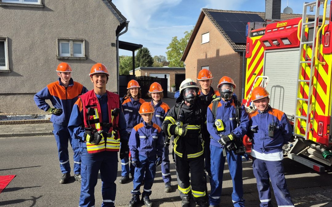 24 Stunden Feuerwehralltag für die Jugendfeuerwehr Bliesheim